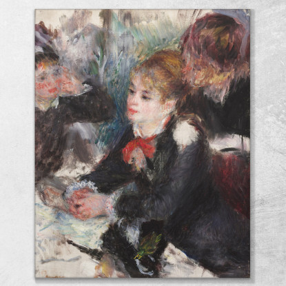 Dalla Modista 1878 Pierre-Auguste Renoir par36 quadro stampato su tela