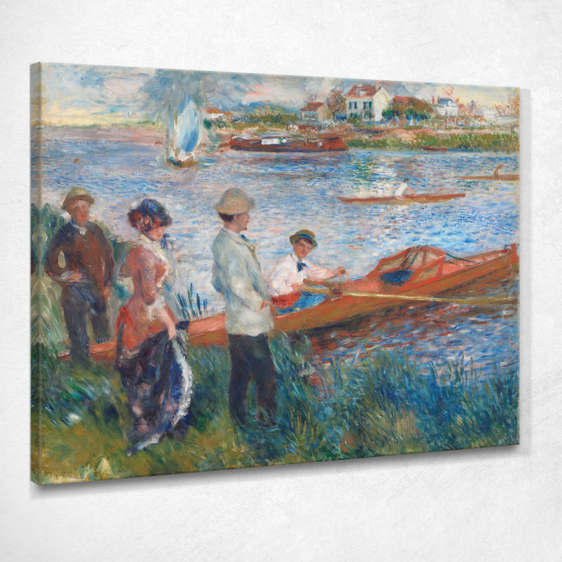 Rematori A Chatou 1879 Pierre-Auguste Renoir par73 quadro stampato su tela