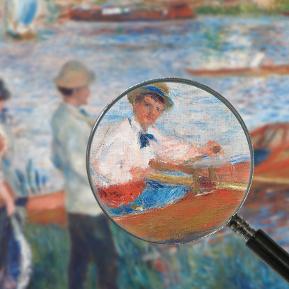 Rematori A Chatou 1879 Pierre-Auguste Renoir par73 quadro stampato su tela