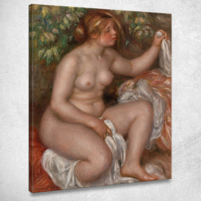 Dopo Il Bagno Pierre-Auguste Renoir par134 quadro stampato su tela