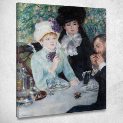 Dopo Il Pranzo Pierre-Auguste Renoir par135 quadro stampato su tela