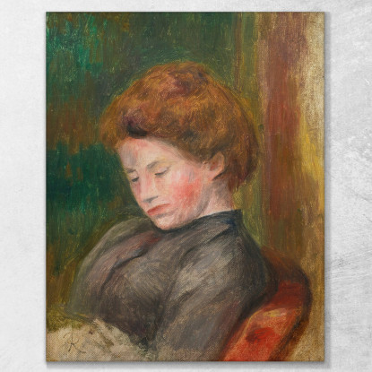 Busto Di Donna Pierre-Auguste Renoir par175 quadro stampato su tela