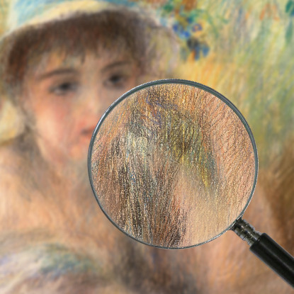 Giovane Ragazza Estate Pierre-Auguste Renoir par271 quadro stampato su tela