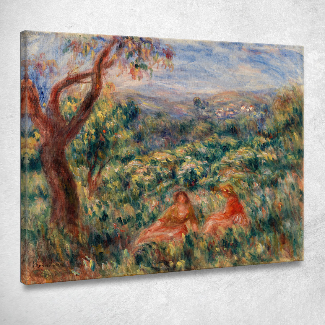 Paesaggio Paesaggistico 2 Pierre-Auguste Renoir par286 quadro stampato su tela Paesaggio Paesaggistico 2 Pierre-Auguste Renoir par286 quadro stampato su tela