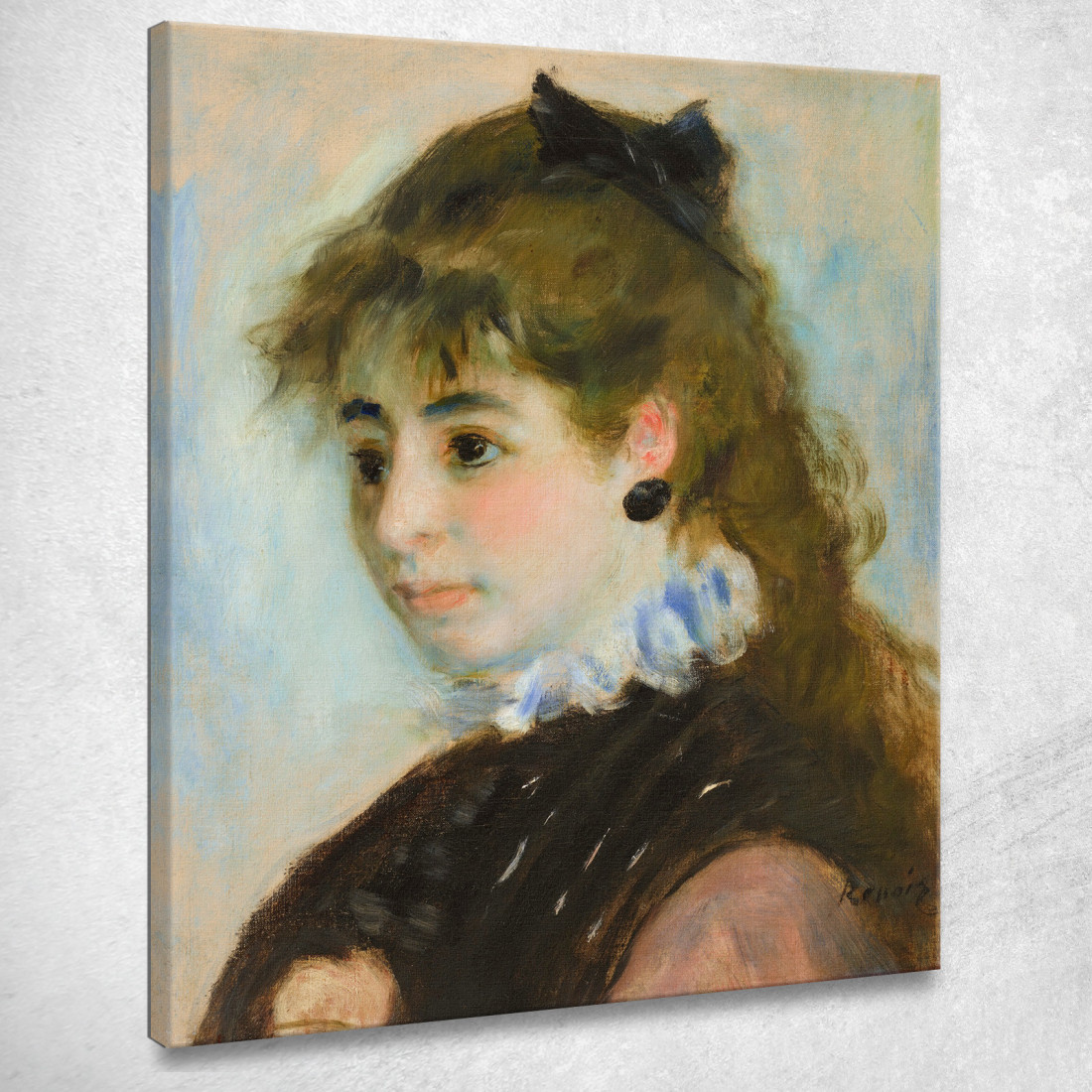 Madame Henriot 2 Pierre-Auguste Renoir par334 quadro stampato su tela Madame Henriot 2 Pierre-Auguste Renoir par334 quadro stampato su tela