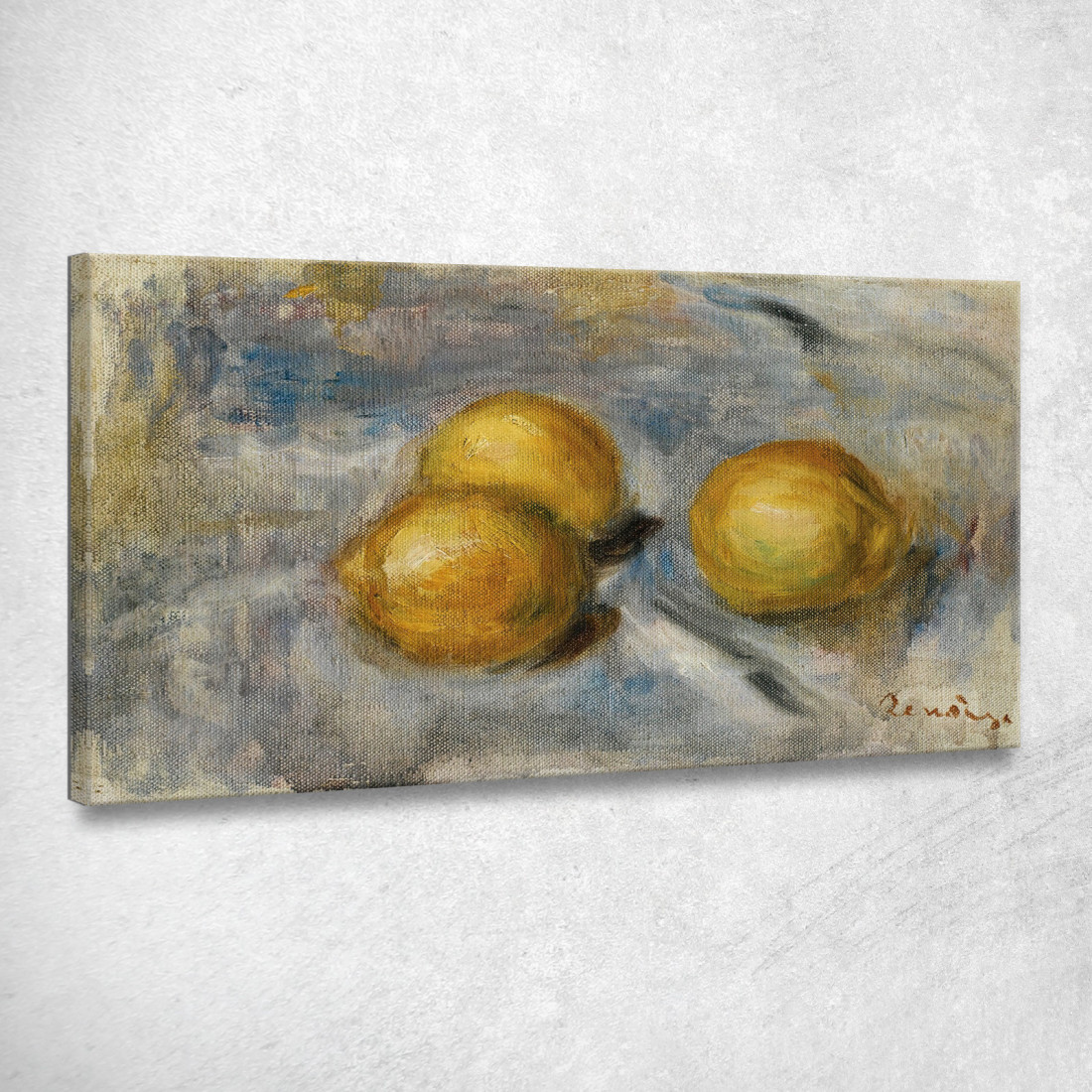 Natura Morta Con Limoni Pierre-Auguste Renoir par353 quadro stampato su tela Natura Morta Con Limoni Pierre-Auguste Renoir par353 quadro stampato su tela