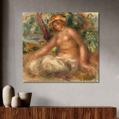 Non Sedersi 2 Pierre-Auguste Renoir par358 quadro stampato su tela