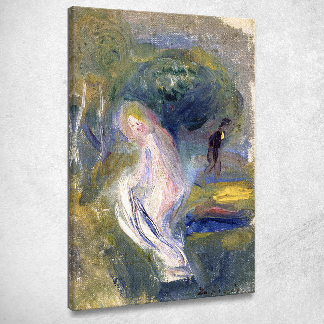 Nudo Con Figura Sullo Sfondo Pierre-Auguste Renoir par367 quadro stampato su tela Nudo Con Figura Sullo Sfondo Pierre-Auguste Renoir par367 quadro stampato su tela