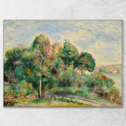 Paesaggio 8 Pierre-Auguste Renoir par380 quadro stampato su tela