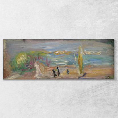 Paesaggio Balneare Pierre-Auguste Renoir par385 quadro stampato su tela
