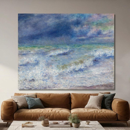 Paesaggio Marino Pierre-Auguste Renoir par443 quadro stampato su tela