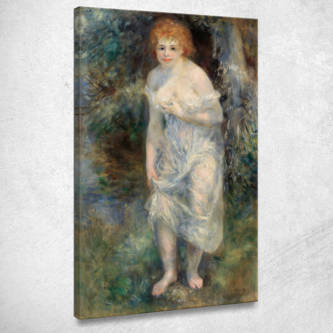 La Fonte Pierre-Auguste Renoir par477 quadro stampato su tela La Fonte Pierre-Auguste Renoir par477 quadro stampato su tela
