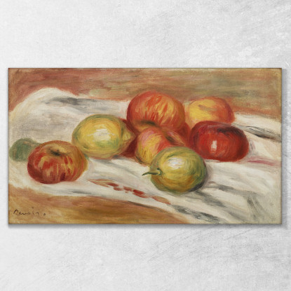 Mele Arancia E Limone Pierre-Auguste Renoir par544 quadro stampato su tela