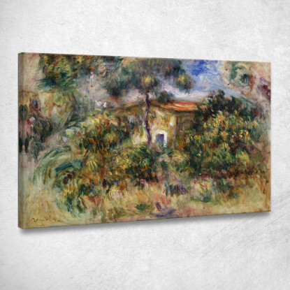 Agriturismo Pierre-Auguste Renoir par563 quadro stampato su tela