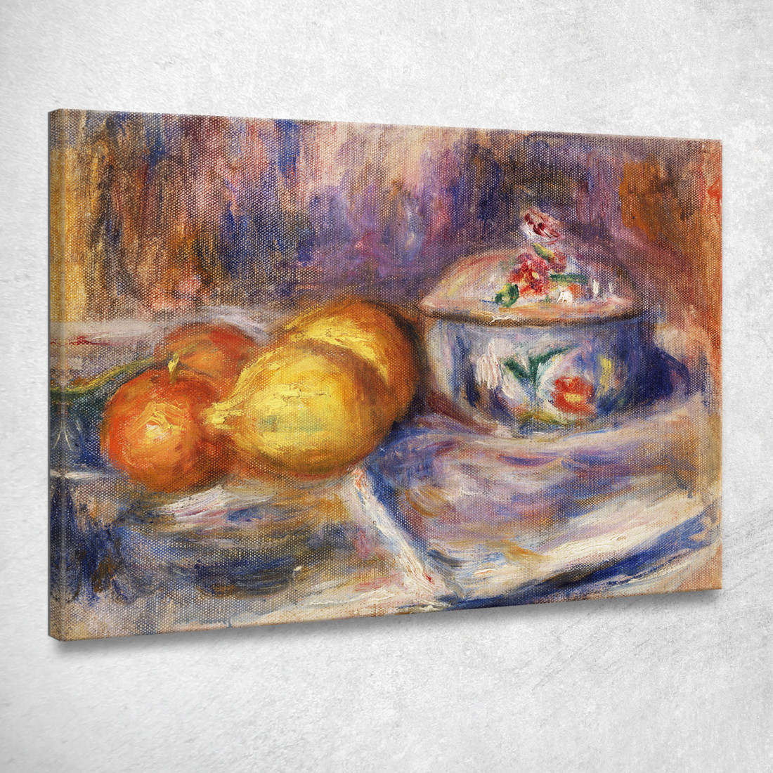 Frutta E Bomboniere Pierre-Auguste Renoir par565 quadro stampato su tela Frutta E Bomboniere Pierre-Auguste Renoir par565 quadro stampato su tela