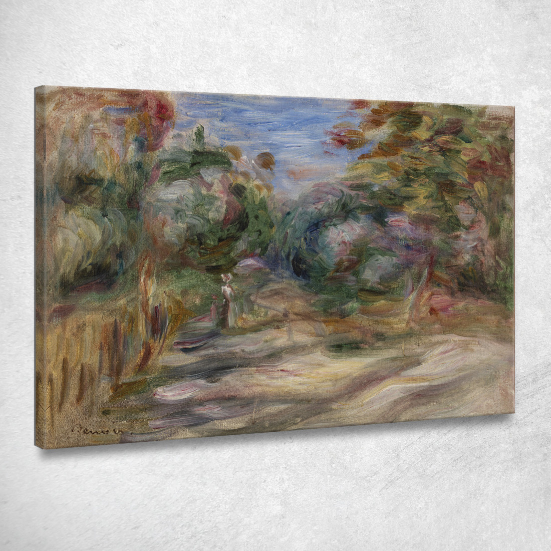 Paesaggio Pierre-Auguste Renoir par573 quadro stampato su tela