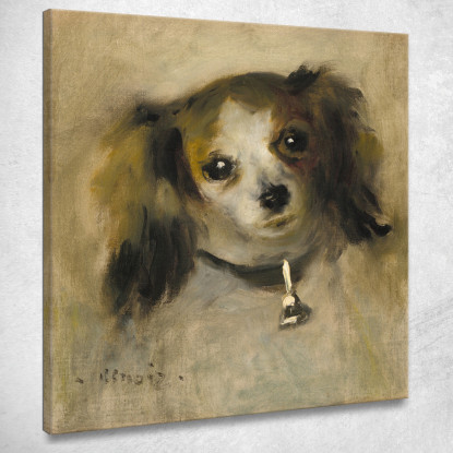 Testa Di Cane Pierre-Auguste Renoir par587 quadro stampato su tela