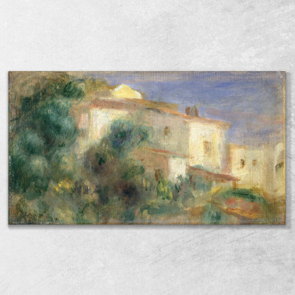 Ufficio Postale Di Cagnes Pierre-Auguste Renoir par590 quadro stampato su tela