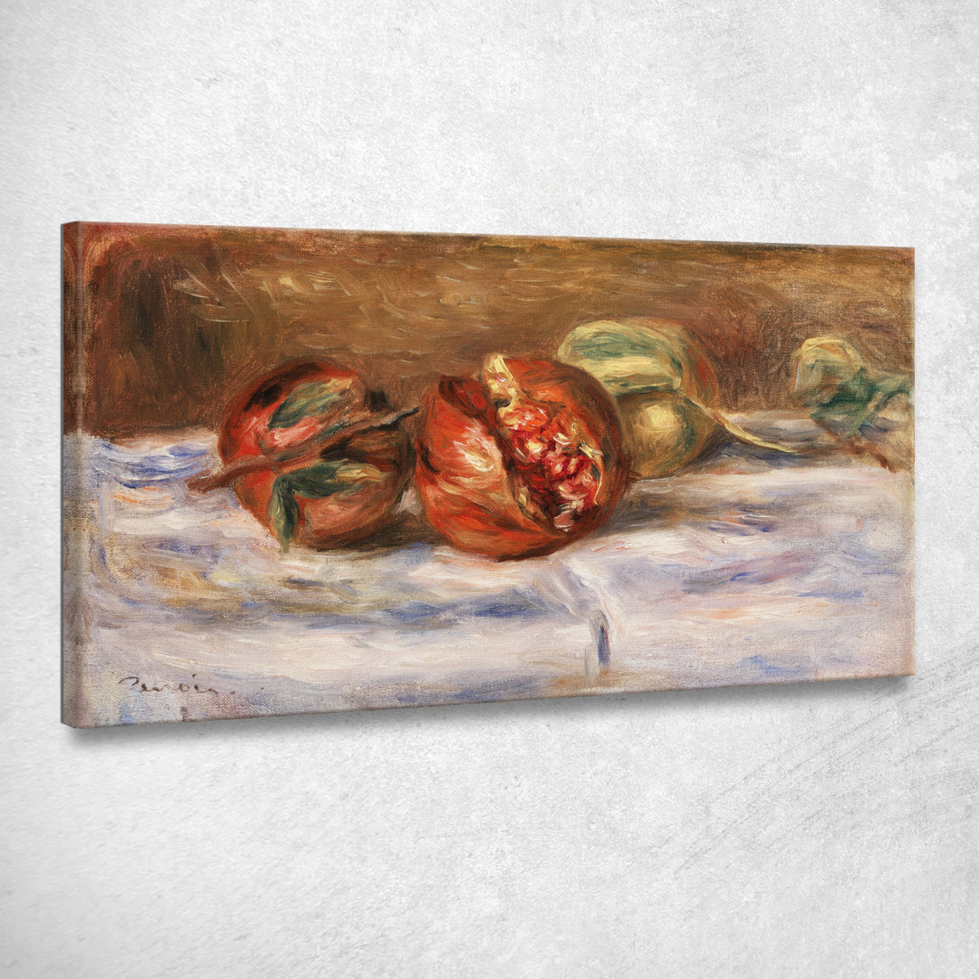 Granate Di Melograni 1910 Pierre-Auguste Renoir par594 quadro stampato su tela Granate Di Melograni 1910 Pierre-Auguste Renoir par594 quadro stampato su tela