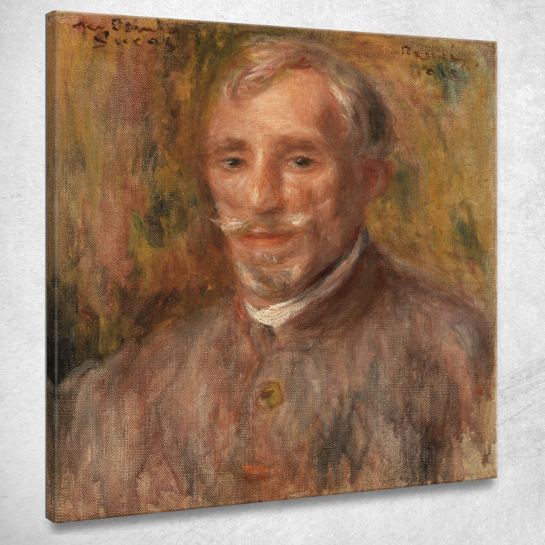 Ritratto Di Félix Hippolyte-Lucas 1918 Pierre-Auguste Renoir par596 quadro stampato su tela Ritratto Di Félix Hippolyte-Lucas 1918 Pierre-Auguste Renoir par596 quadro stampato su tela