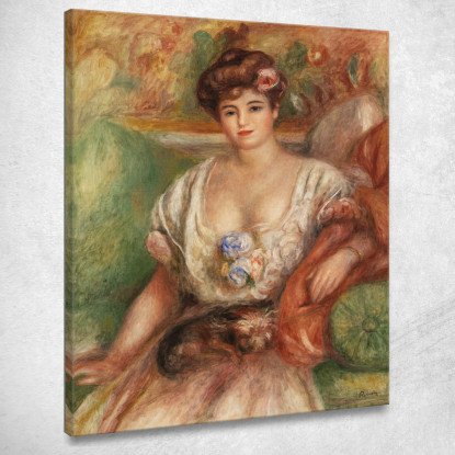 Ritratto Di Misia Sert Pierre-Auguste Renoir par597 quadro stampato su tela