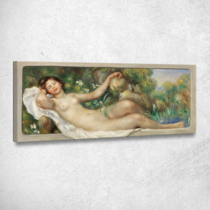 Nudo Sdraiato Pierre-Auguste Renoir par600 quadro stampato su tela