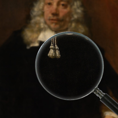 Ritratto Di Un Uomo Dai Capelli Bianchi Rembrandt van Rijn rvr131 quadro stampato su tela