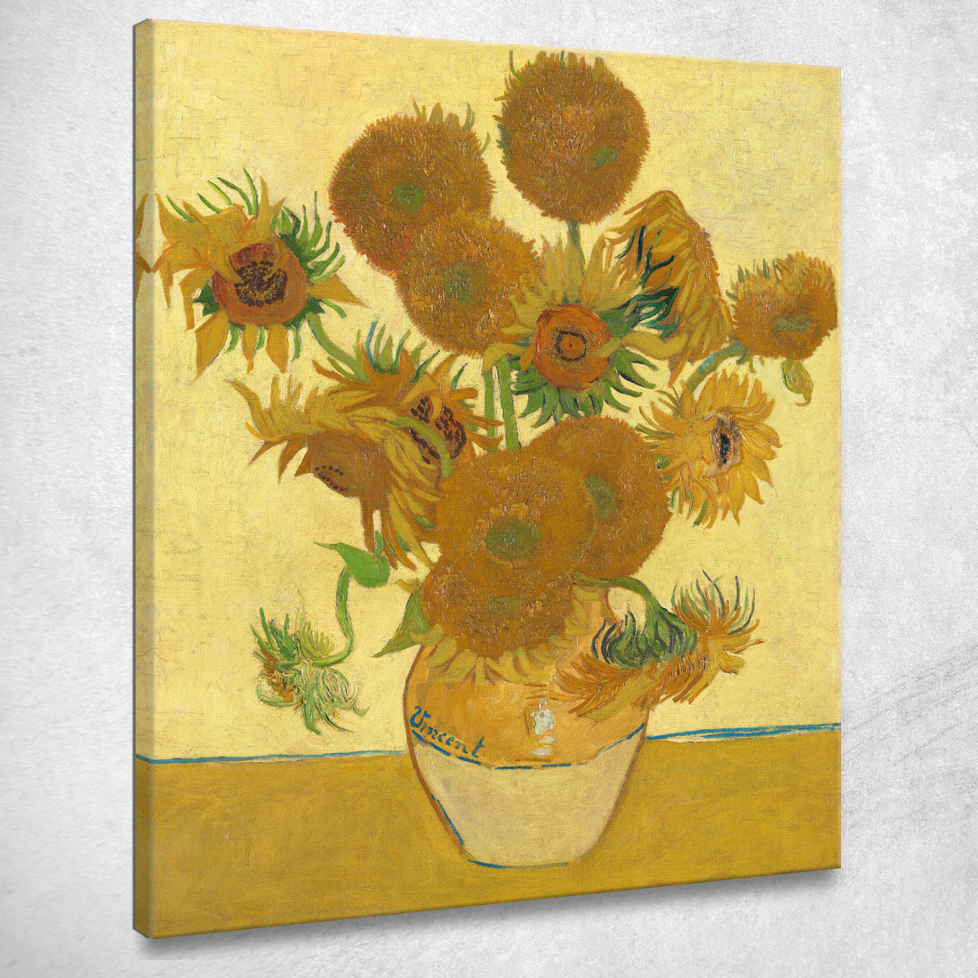 Girasoli Vincent van Gogh vvg1 quadro stampato su tela Girasoli Vincent van Gogh vvg1 quadro stampato su tela