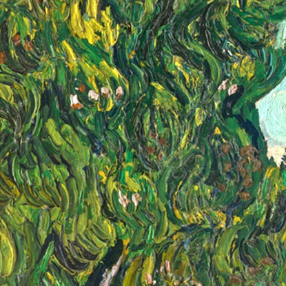 Cipressi Vincent van Gogh vvg6 quadro stampato su tela