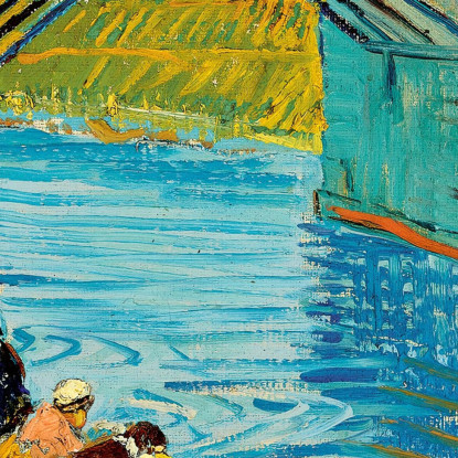 Il Ponte Di Langlois Ad Arles Vincent van Gogh vvg12 quadro stampato su tela