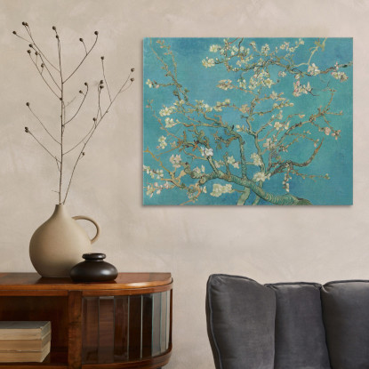 Fiori Di Mandorlo Vincent van Gogh vvg16 quadro stampato su tela