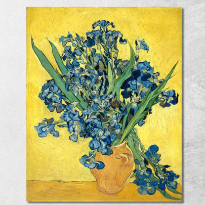 Iris Vincent van Gogh vvg27 quadro stampato su tela