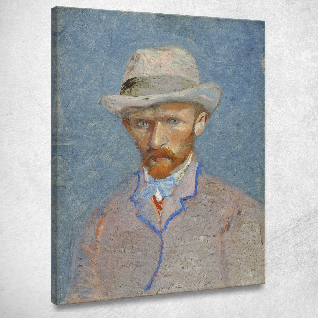 Autoritratto Vincent van Gogh vvg37 quadro stampato su tela Autoritratto Vincent van Gogh vvg37 quadro stampato su tela