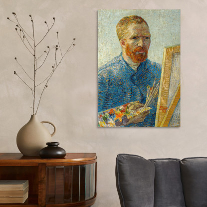 Autoritratto Vincent van Gogh vvg40 quadro stampato su tela