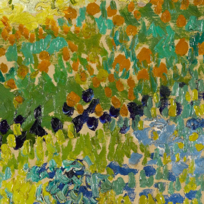 Giardino Ad Arles Vincent van Gogh vvg130 quadro stampato su tela