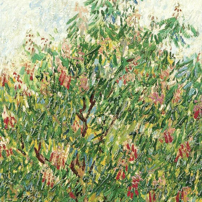 Giardino Con Coppie In Corteggiamento Square Saintpierre Vincent van Gogh vvg131 quadro stampato su tela