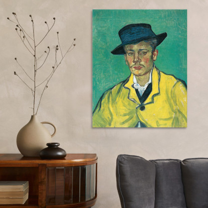 Ritratto Di Armand Roulin Vincent van Gogh vvg154 quadro stampato su tela