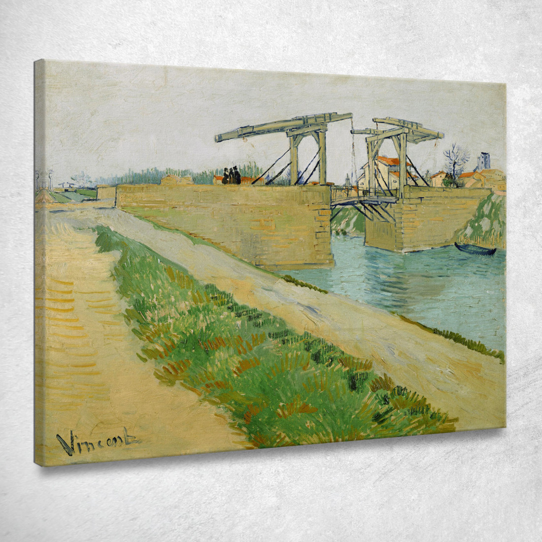 Il Ponte Di Langlois Ad Arles Vincent van Gogh vvg171 quadro stampato su tela