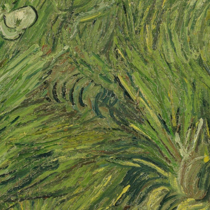 Giardino Con Farfalle Vincent van Gogh vvg216 quadro stampato su tela