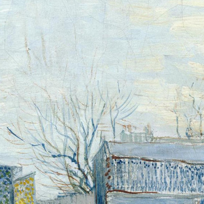 Montmartre Mulini E Orti Vincent van Gogh vvg243 quadro stampato su tela