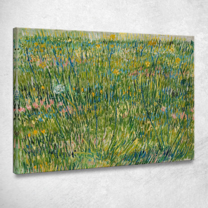 Pezza D'Erba Vincent van Gogh vvg253 quadro stampato su tela