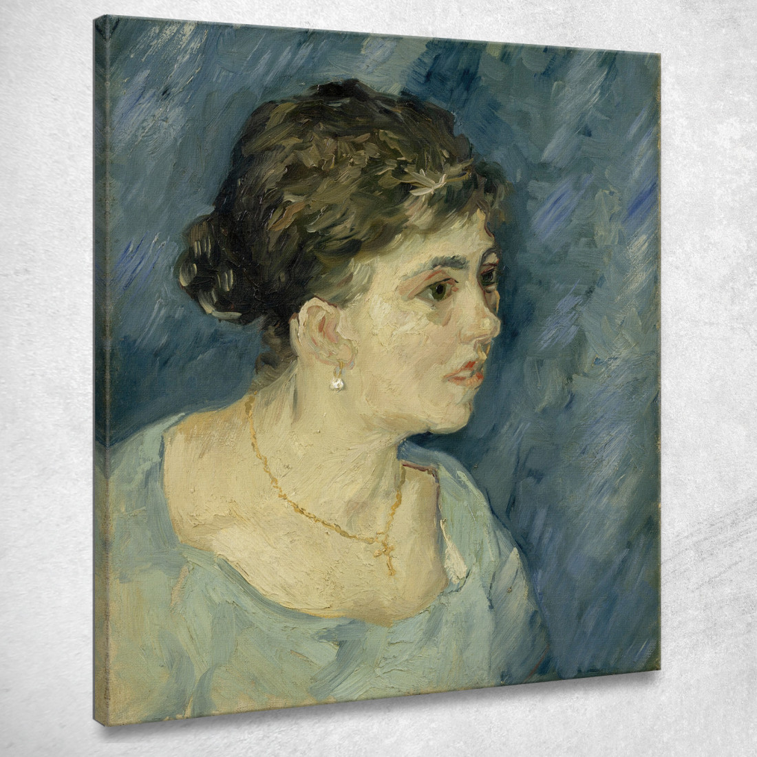 Ritratto Di Una Prostituta Vincent van Gogh vvg260 quadro stampato su tela Ritratto Di Una Prostituta Vincent van Gogh vvg260 quadro stampato su tela