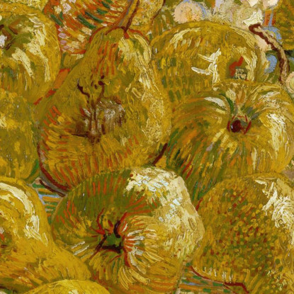 Mele Cotogne Limoni Pere E Uva Vincent van Gogh vvg266 quadro stampato su tela