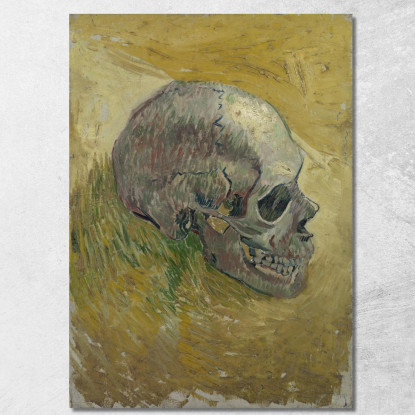 Cranio Vincent van Gogh vvg273 quadro stampato su tela