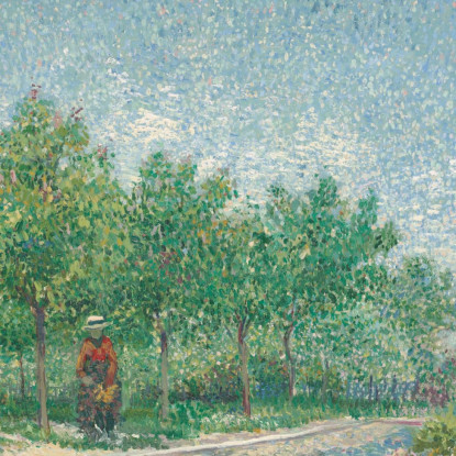 Piazza Saint-Pierre Parigi Vincent van Gogh vvg274 quadro stampato su tela