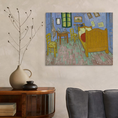 La Camera Da Letto Vincent van Gogh vvg282 quadro stampato su tela