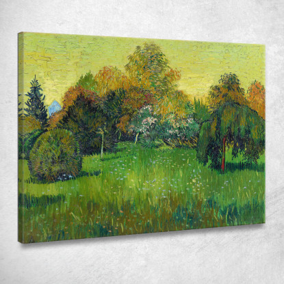 Il Giardino Del Poeta Vincent van Gogh vvg291 quadro stampato su tela