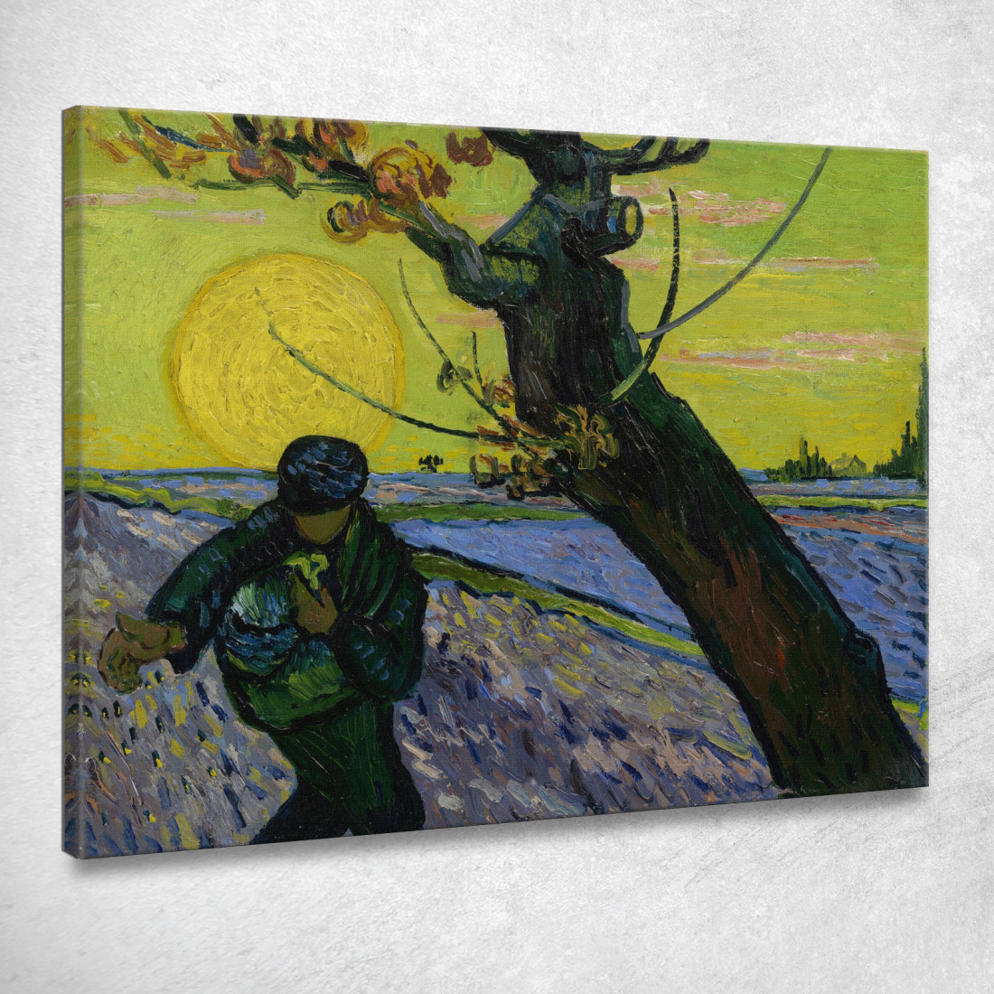 Il Seminatore Vincent van Gogh vvg295 quadro stampato su tela Il Seminatore Vincent van Gogh vvg295 quadro stampato su tela