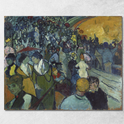 L'Arena 1888 Vincent van Gogh vvg321 quadro stampato su tela