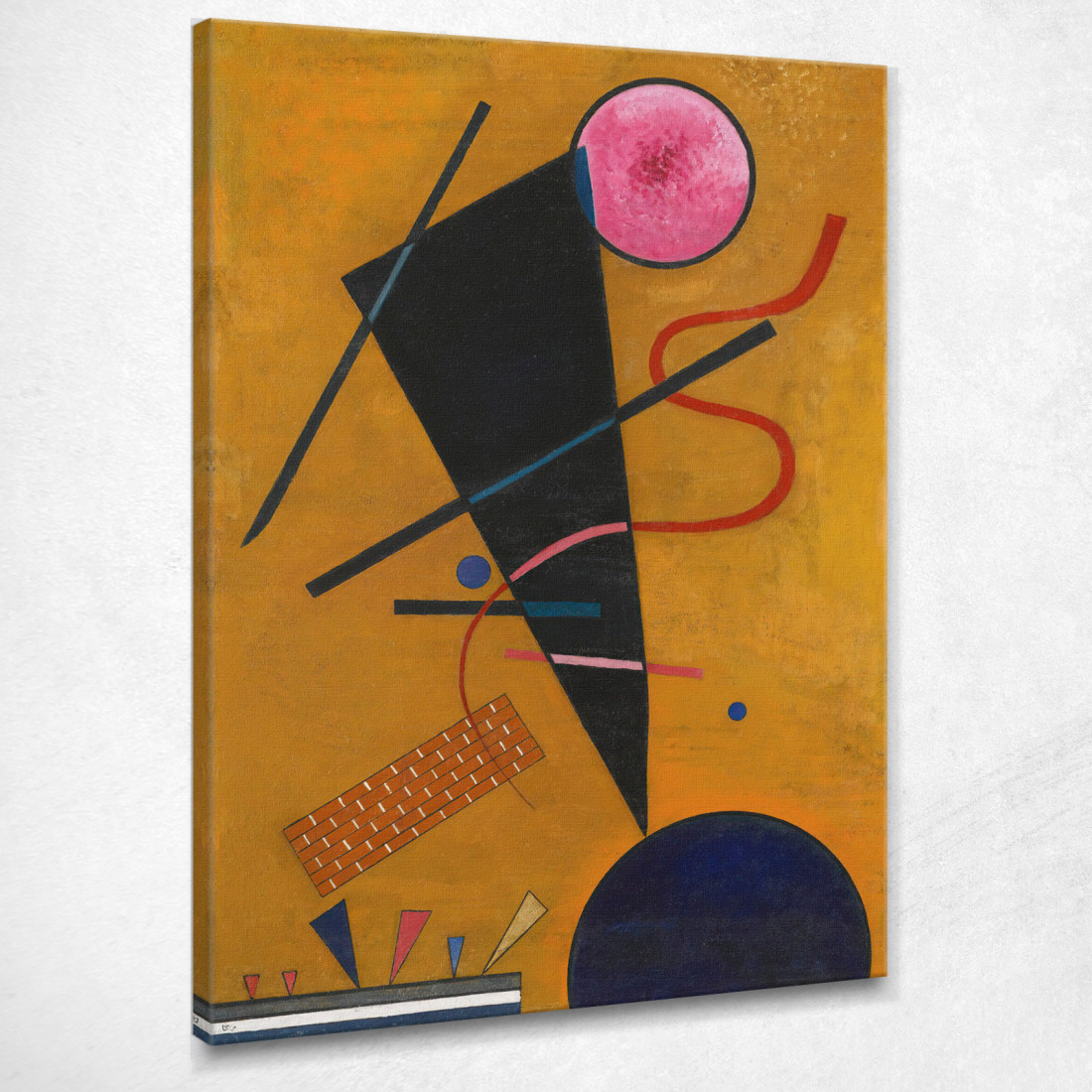 Tocca Contatto Wassily Kandinsky wk17 quadro stampato su tela Tocca Contatto Wassily Kandinsky wk17 quadro stampato su tela